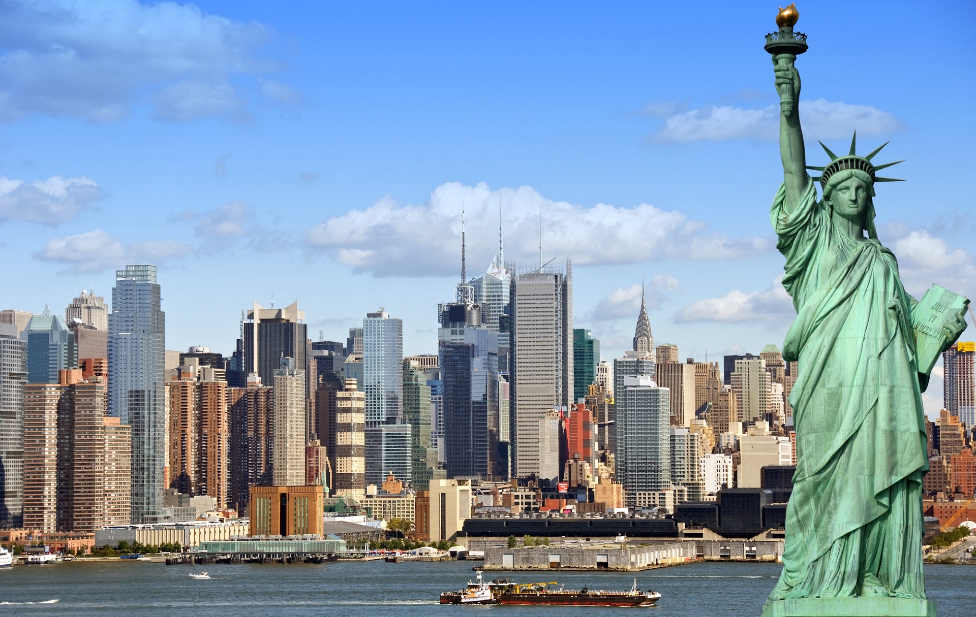 Ellis Island Blick Auf Manhattan Ellis Island Blick Auf Manhattan